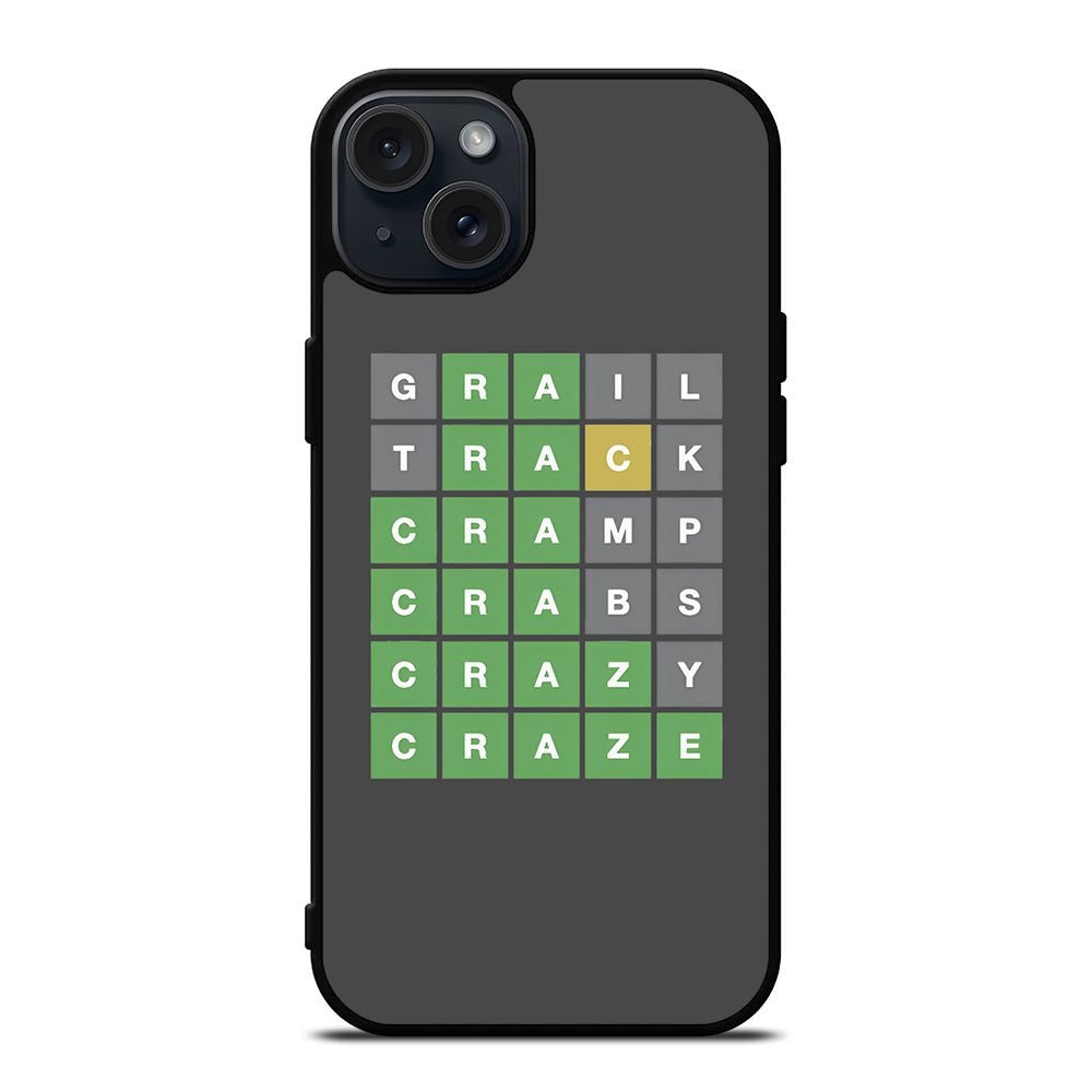 WORDLE GAME 3 iPhone 15 Plus Case Cover