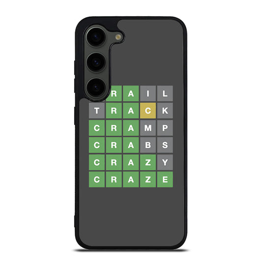 WORDLE GAME 3 Samsung Galaxy S23 Plus Case Cover