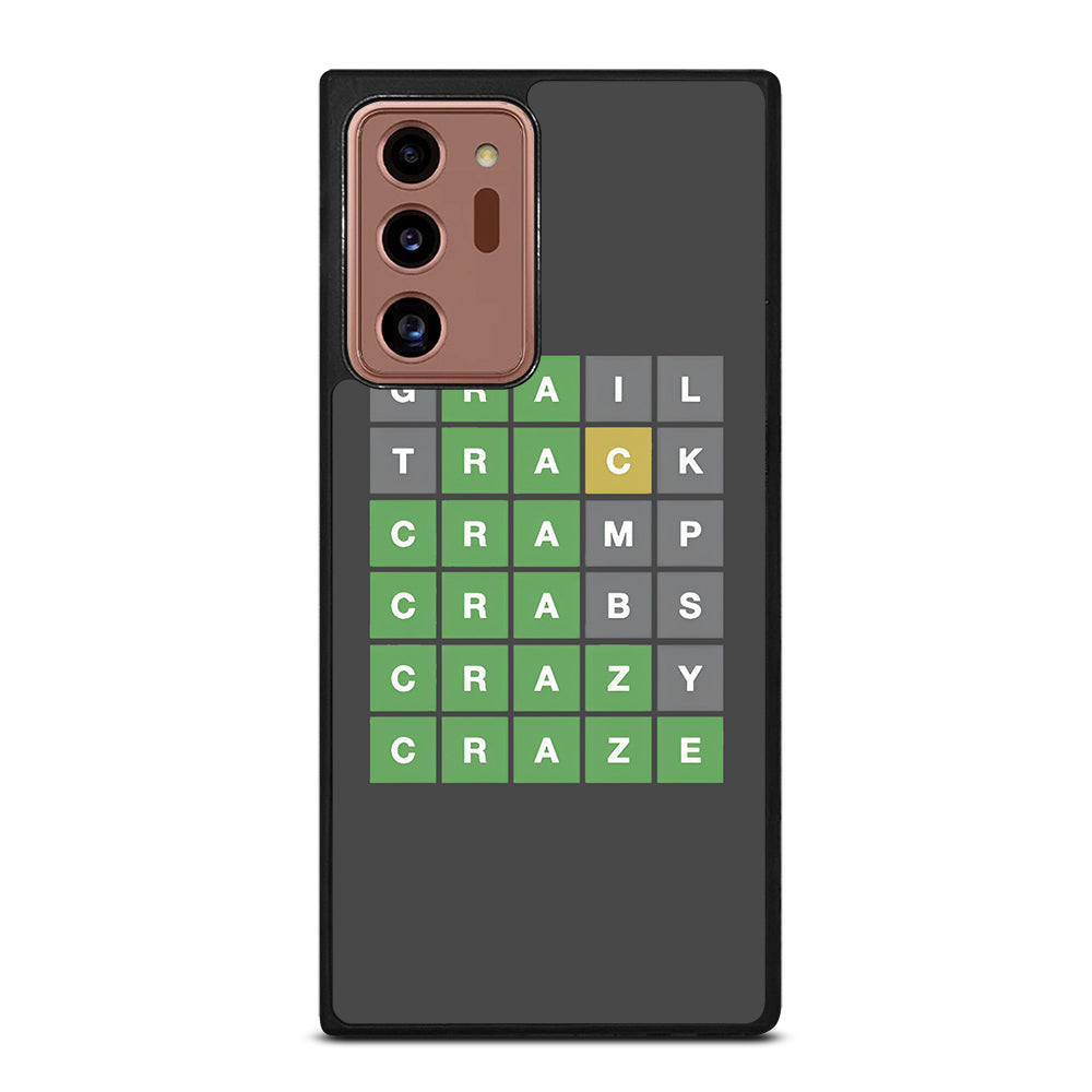 WORDLE GAME 3 Samsung Galaxy Note 20 Ultra Case Cover