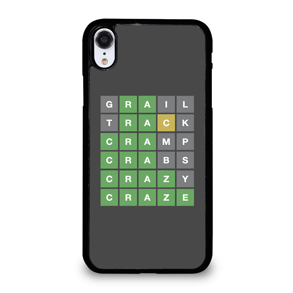 WORDLE GAME 3 iPhone XR Case Cover