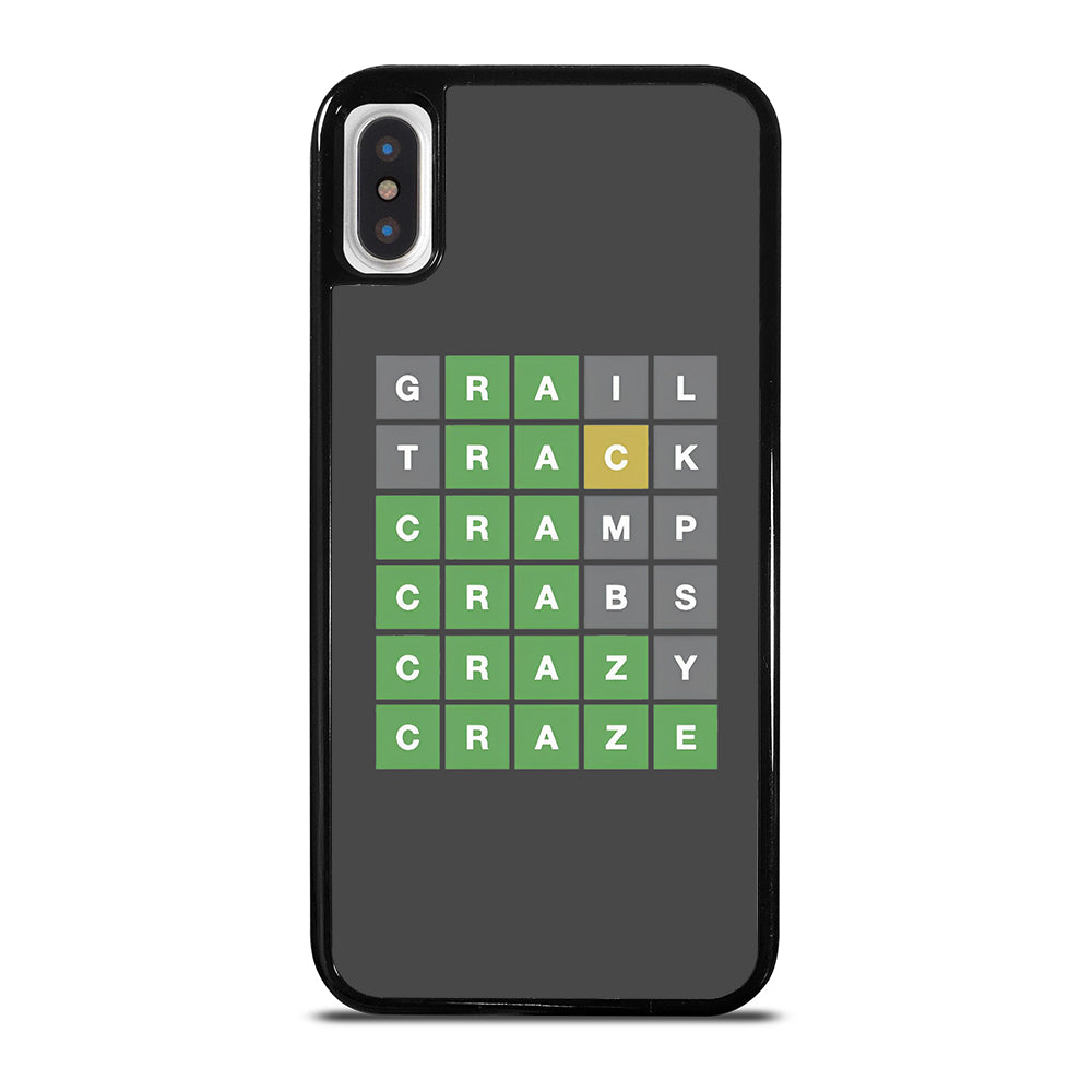 WORDLE GAME 3 iPhone X / XS Case Cover