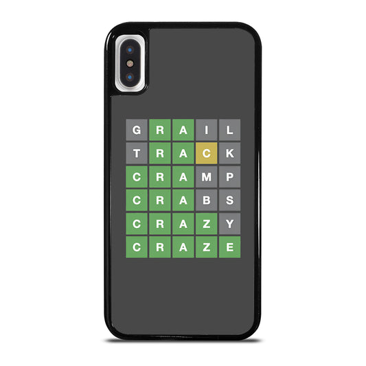 WORDLE GAME 3 iPhone X / XS Case Cover