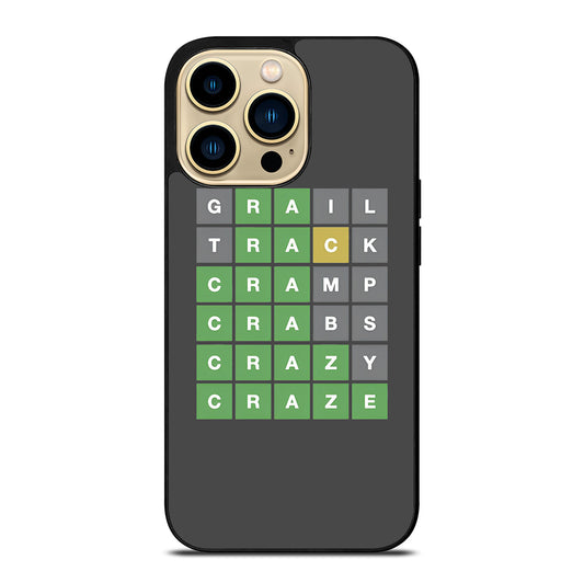 WORDLE GAME 3 iPhone 14 Pro Max Case Cover