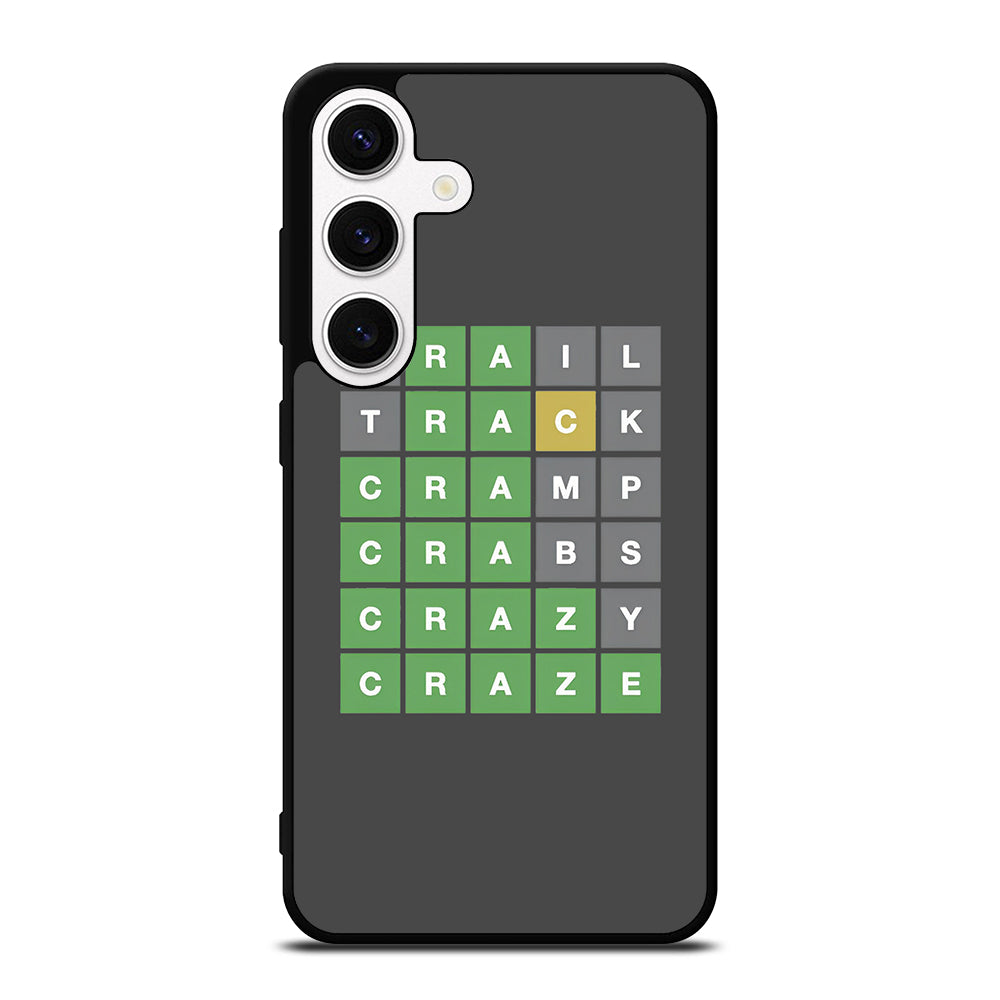 WORDLE GAME 3 Samsung Galaxy S24 Case Cover
