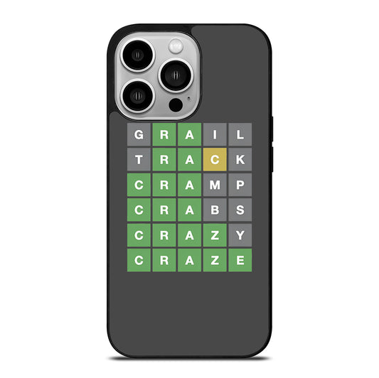 WORDLE GAME 3 iPhone 14 Pro Case Cover