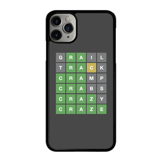 WORDLE GAME 3 iPhone 11 Pro Max Case Cover
