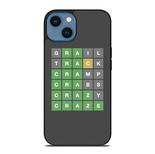 WORDLE GAME 3 iPhone 14 Case Cover