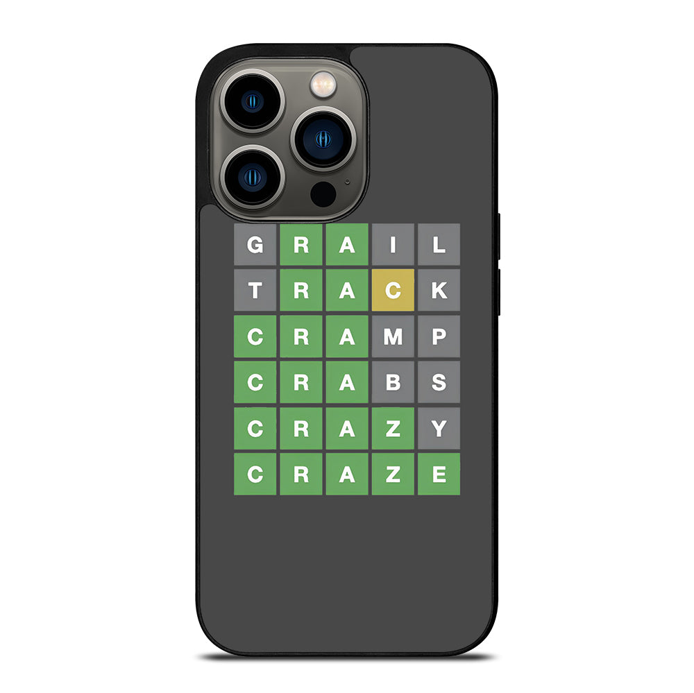 WORDLE GAME 3 iPhone 13 Pro Case Cover