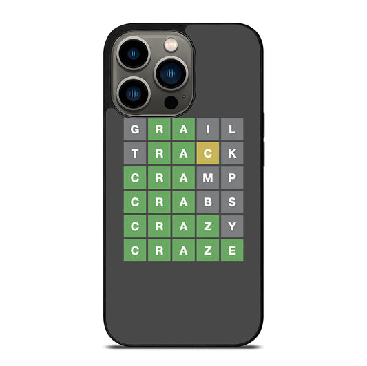 WORDLE GAME 3 iPhone 13 Pro Case Cover