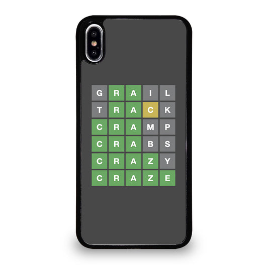 WORDLE GAME 3 iPhone XS Max Case Cover