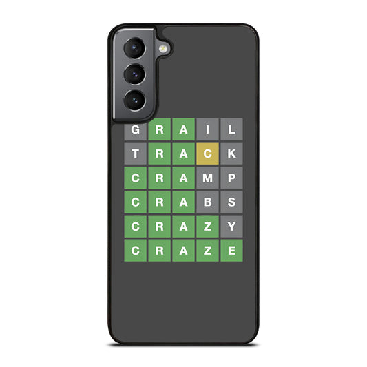 WORDLE GAME 3 Samsung Galaxy S21 Plus Case Cover