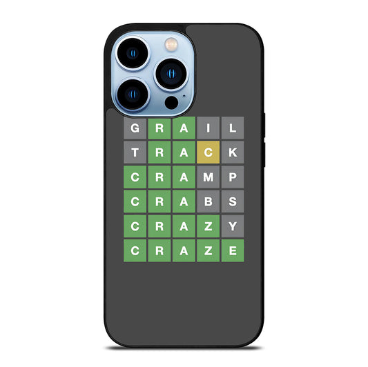 WORDLE GAME 3 iPhone 13 Pro Max Case Cover