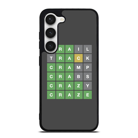 WORDLE GAME 3 Samsung Galaxy S23 Case Cover