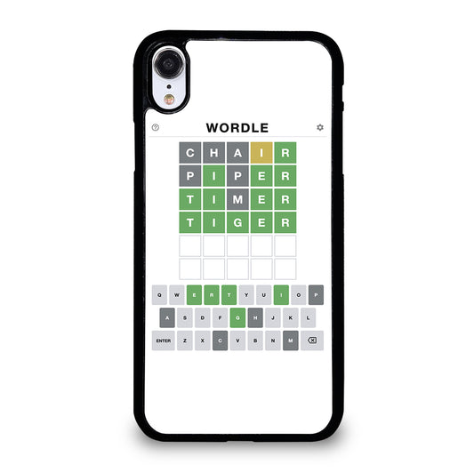 WORDLE GAME iPhone XR Case Cover