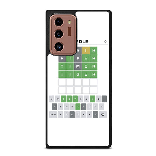 WORDLE GAME Samsung Galaxy Note 20 Ultra Case Cover