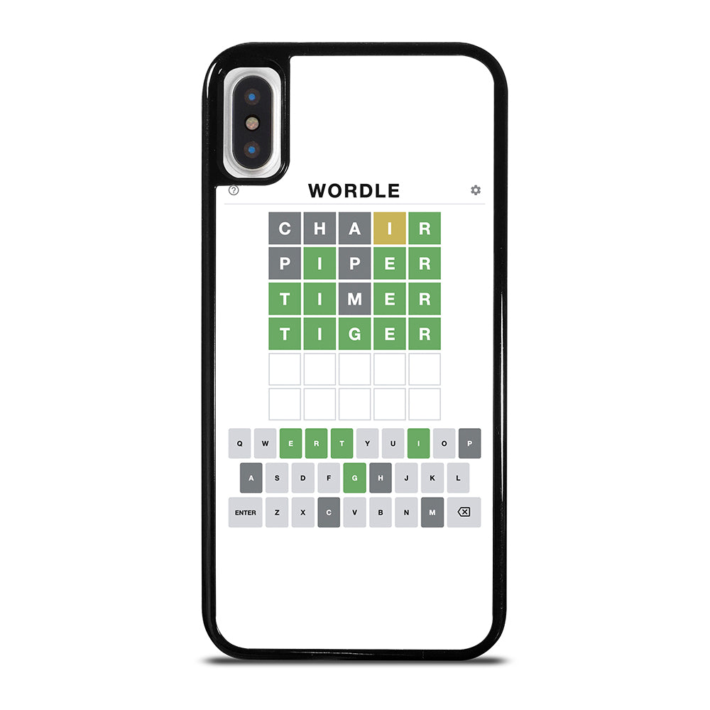 WORDLE GAME iPhone X / XS Case Cover