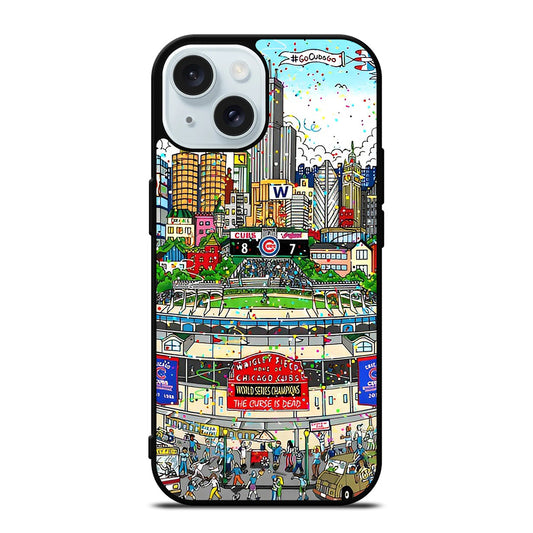 WRIGLEY ART iPhone 15 Case Cover