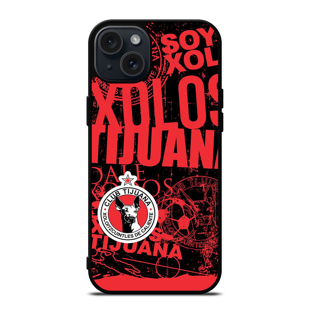 XOLOS TIJUANA FOOTBALL LOGO 2 iPhone 15 Plus Case Cover