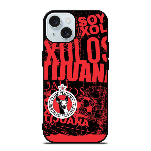 XOLOS TIJUANA FOOTBALL LOGO 2 iPhone 15 Case Cover