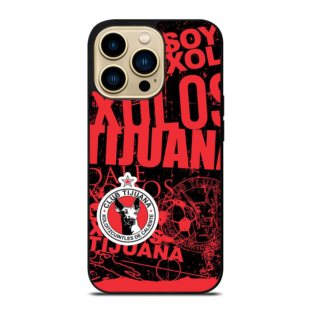 XOLOS TIJUANA FOOTBALL LOGO 2 iPhone 14 Pro Max Case Cover