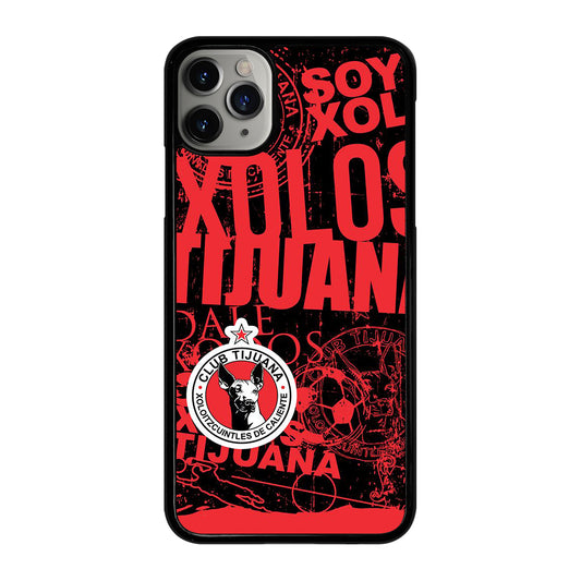 XOLOS TIJUANA FOOTBALL LOGO 2 iPhone 11 Pro Max Case Cover