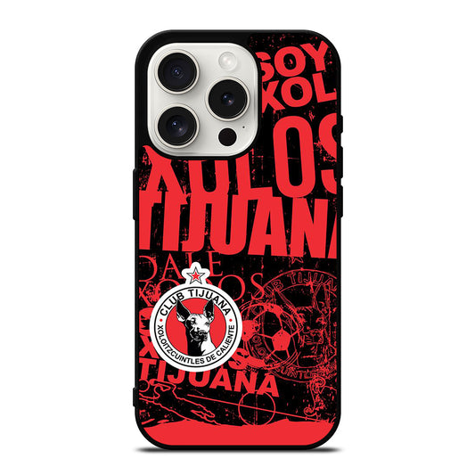 XOLOS TIJUANA FOOTBALL LOGO 2 iPhone 15 Pro Case Cover