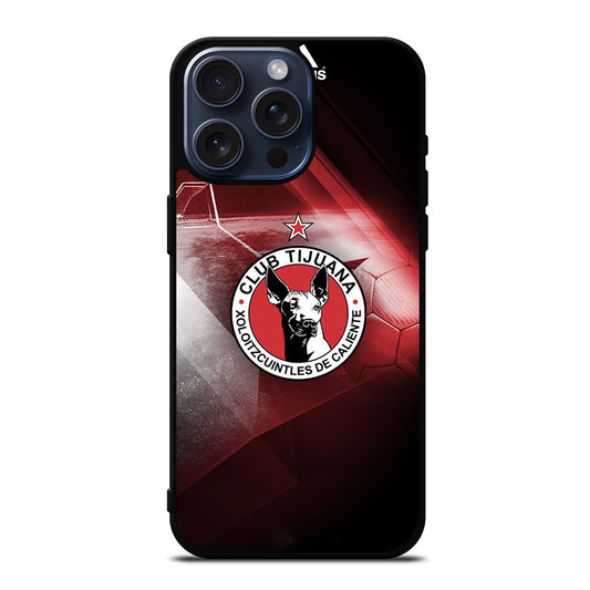 XOLOS TIJUANA FOOTBALL SYMBOL iPhone 15 Pro Max Case Cover