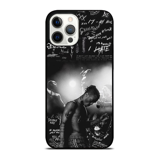 XXXTENTACION RAPPER LYRIC iPhone 12 Pro Max Case Cover
