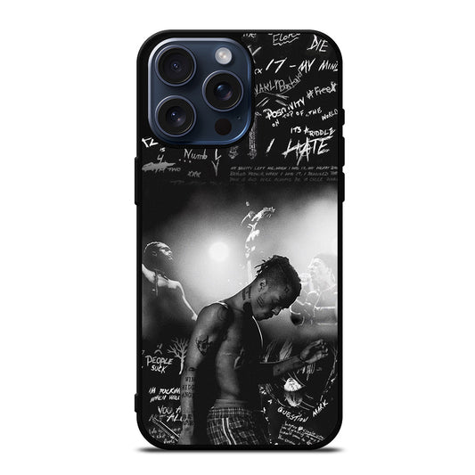 XXXTENTACION RAPPER LYRIC iPhone 15 Pro Max Case Cover