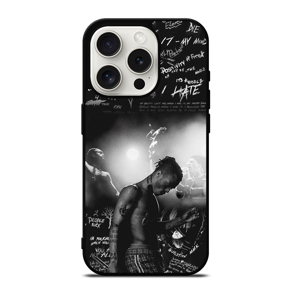 XXXTENTACION RAPPER LYRIC iPhone 15 Pro Case Cover