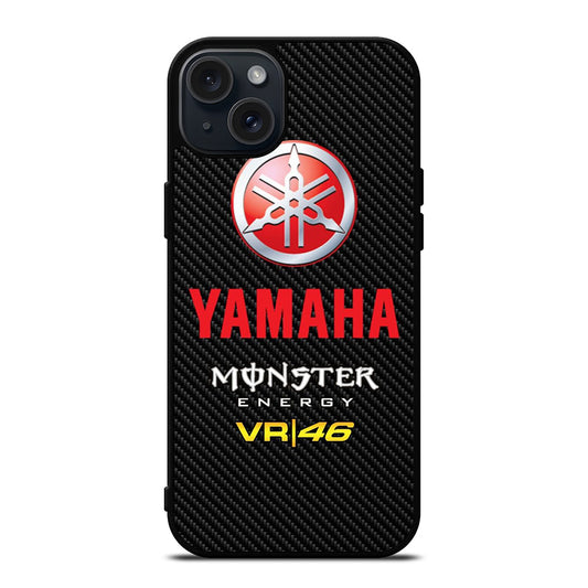 YAMAHA LOGO CARBON iPhone 15 Plus Case Cover