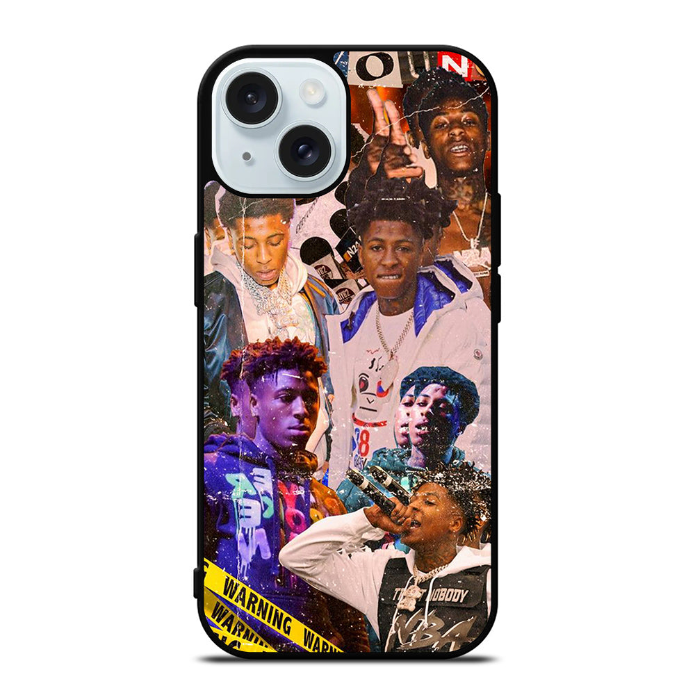 YOUNGBOY NBA RAPPER COLLAGE iPhone 15 Case Cover