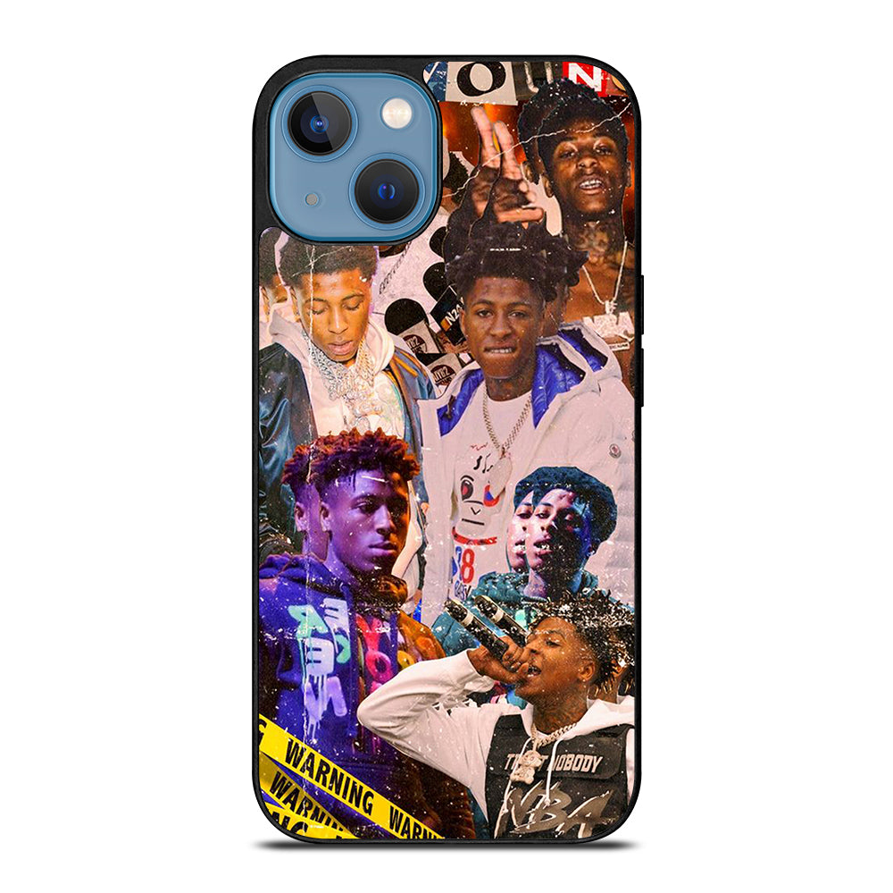 YOUNGBOY NBA RAPPER COLLAGE iPhone 13 Case Cover