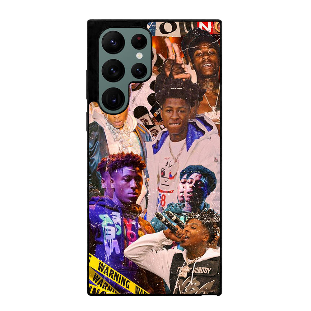 YOUNGBOY NBA RAPPER COLLAGE Samsung Galaxy S22 Ultra Case Cover