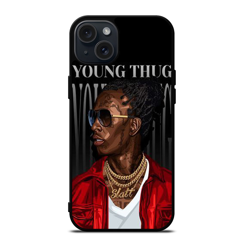 YOUNG THUG RAPPER ART iPhone 15 Plus Case Cover