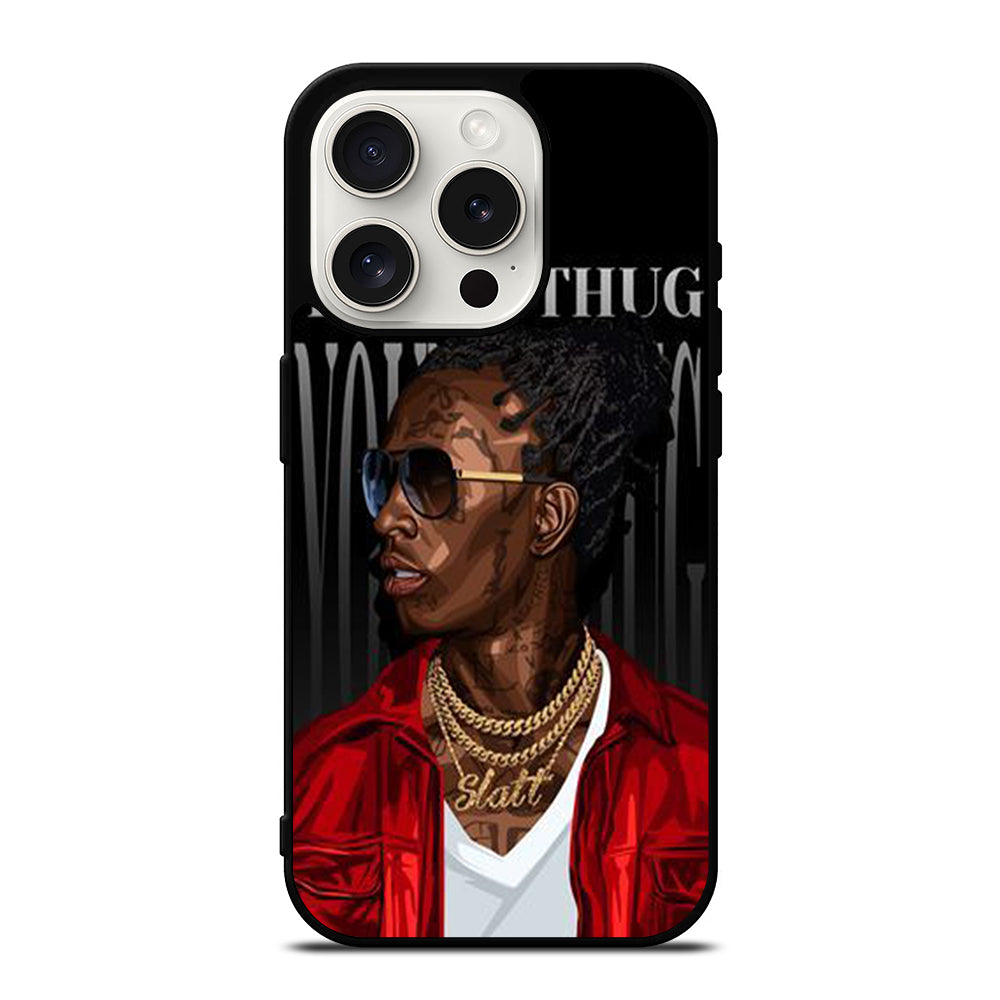 YOUNG THUG RAPPER ART iPhone 15 Pro Case Cover
