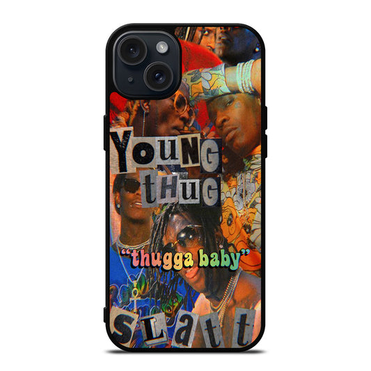 YOUNG THUG RAPPER THUGGA BABY iPhone 15 Plus Case Cover