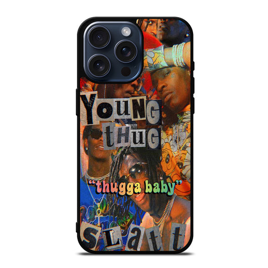 YOUNG THUG RAPPER THUGGA BABY iPhone 15 Pro Max Case Cover